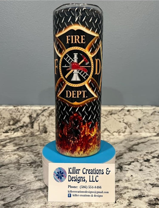 Fire Dept 20oz Tumbler