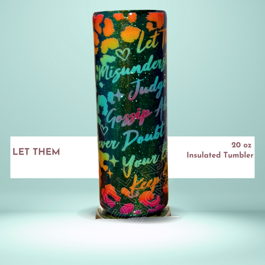 🌟 Turquoise “Keep Shining” Tumbler – Confidence in Every Sip