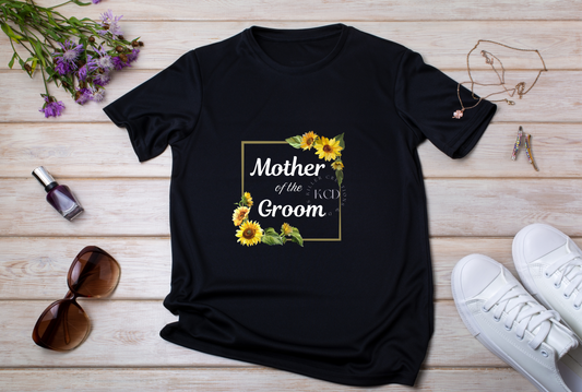 Mother of the Groom Sunflower Shirt (Short Sleeve)